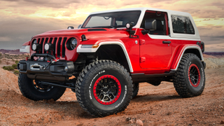 The Jeep Jeepster Concept Puts Modern Off-Road Tech Under 1960s Style